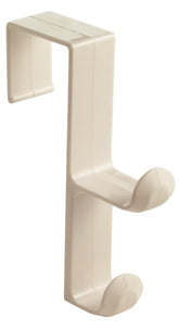 iDESIGN 16101 Door Hook, 2-Hook, Plastic